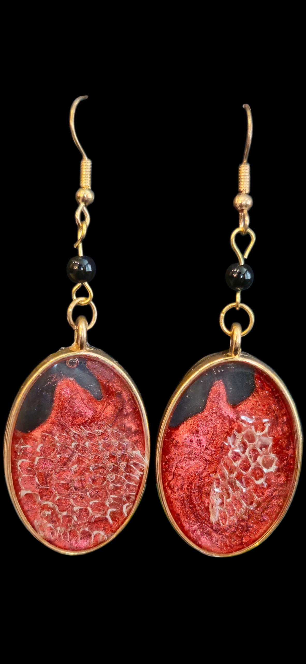 Snake Skin Earrings