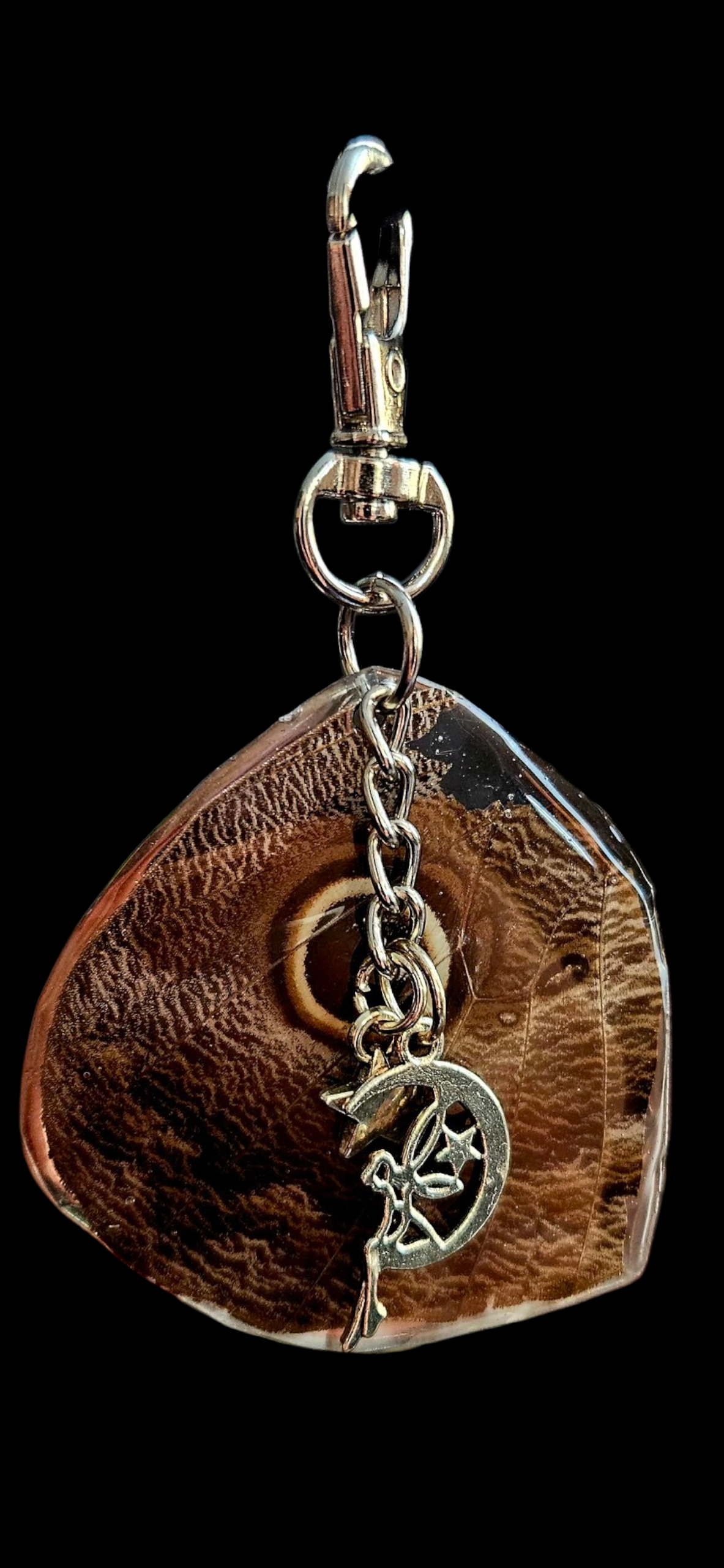 Giant Owl Moth Keychain 2.0