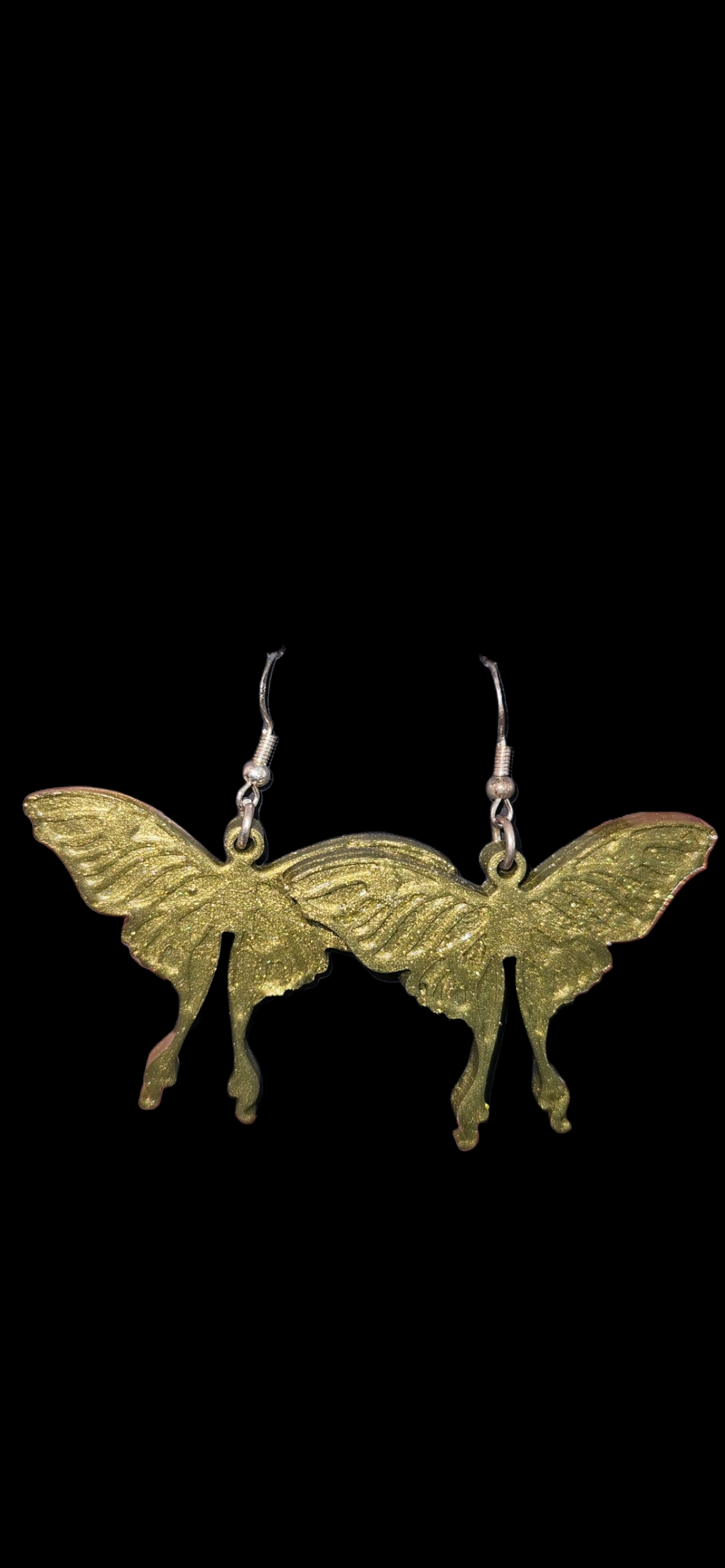 Metallic Green Butterflies